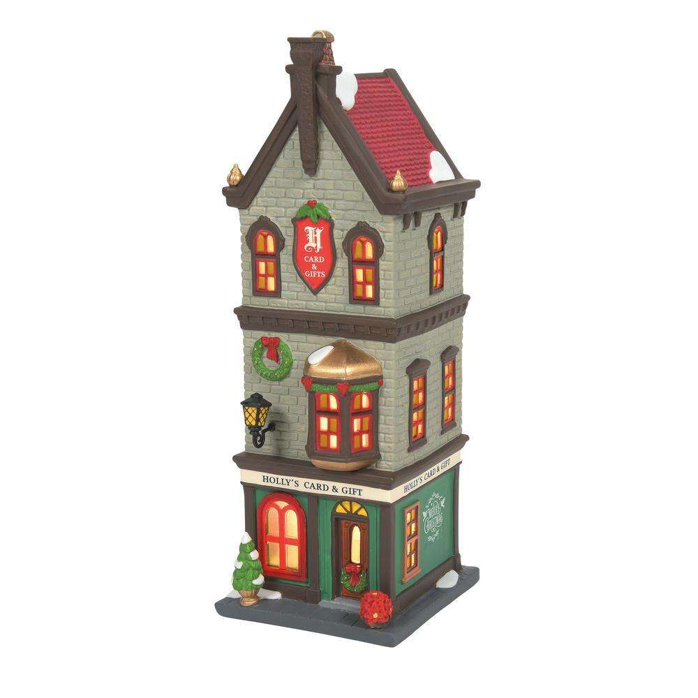 Department 56 Holly's Card & Gift Christmas in The City